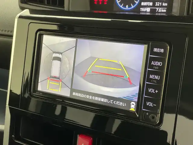 トヨタ ルーミー カスタムG 新潟県 2021(令3)年 4.7万km パールホワイトⅢ 禁煙車/純正メモリナビ/（BT/FM/AM/フルセグTV）/全周囲カメラ/ステアリングスイッチ/両側パワースライドドア/前後ドライブレコーダー/サンシェード/ドアバイザー/電格ミラー/ウィンカーミラー