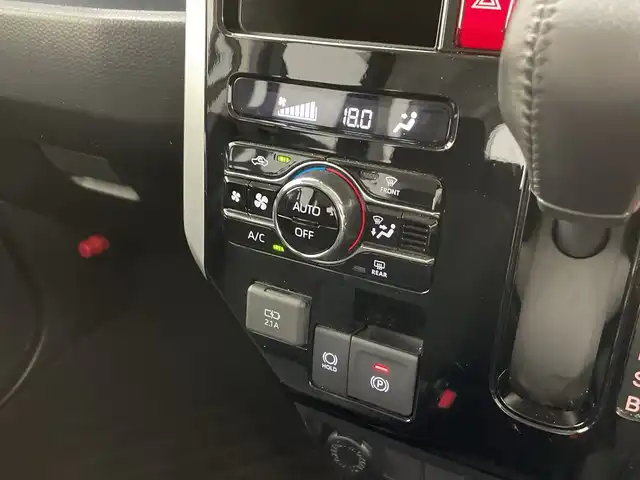 トヨタ ルーミー カスタムG 新潟県 2021(令3)年 4.7万km パールホワイトⅢ 禁煙車/純正メモリナビ/（BT/FM/AM/フルセグTV）/全周囲カメラ/ステアリングスイッチ/両側パワースライドドア/前後ドライブレコーダー/サンシェード/ドアバイザー/電格ミラー/ウィンカーミラー