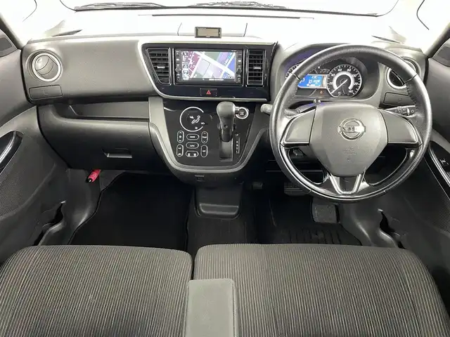 日産 デイズ ルークス HWS X Vセレクション 福島県 2016(平28)年 5.1万km ホワイトパール エマージェンシーブレーキ　/純正メモリナビゲーション　/【AM/FM/CD/Bluetooth/フルセグ】/型式:MJ116D-W/ＥＴＣ　/全方位カメラ　/両側パワースライドドア/革巻きステアリング　/プッシュスタート　/・スマートキー　/・スペアキー/ＨＩＤライト　/・フォグライト　/純正フロアマット/・保証書