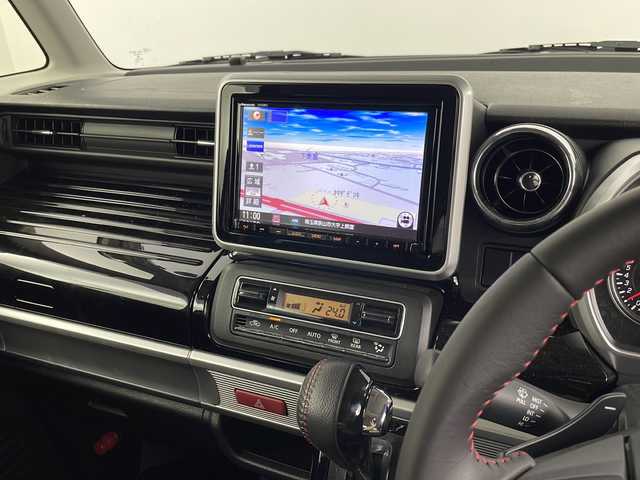 スズキ スペーシア カスタム HYBRID XS ターボ 埼玉県 2020(令2)年 3.4万km スチールシルバーM 純正ナビ/前後ドラレコ/ETC /Pスタート/Aストップ/純正ドアバイザー/ウィンカーミラー