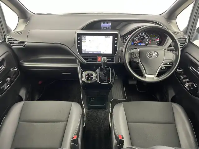 トヨタ ノア Si ダブルバイビーⅡ 埼玉県 2019(平31)年 4.1万km ブラック 純正１０インチナビ　バックカメラ　ビルトインＥＴＣ　前後ドライブレコーダー　セーフティセンス　クルーズコントロール　純正アルミホイール　スマートキー　オートハイビーム　ＬＥＤヘッドライト　地デジＴＶ