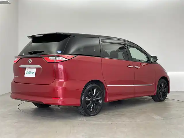 トヨタ エスティマ アエラス プレミアム 埼玉県 2019(令1)年 2.6万km ブラック/レッドマイカメタリック 2トーン 純正ナビ　バックカメラ　ビルトインＥＴＣ　前後ドライブレコーダー　ホンダセンシング　アダプティブクルーズコントロール　シートヒーター　純正アルミホイール　オートライト　ＬＥＤヘッドライト　地デジＴＶ