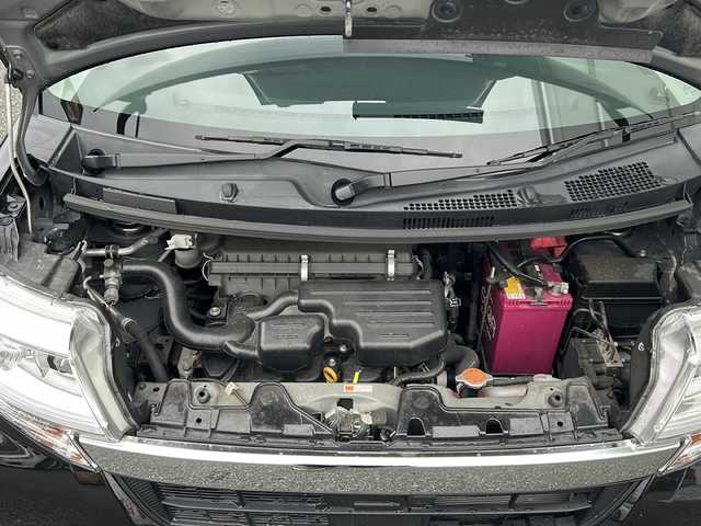 ダイハツ タント カスタム X 福岡県 2019(平31)年 1.2万km ブラックマイカメタリック 純正7インチナビ(AM/FM/CD/DVD/BT/フルセグTV)/Yupiteru　GPS＆レーダー探知機S310i/ETC/運転席シートヒーター/両側パワースライドドア/電動格納ミラー/トラクションコントロール/アイドリングストップ/プッシュスタート/オートライト/社外14インチアルミホイール