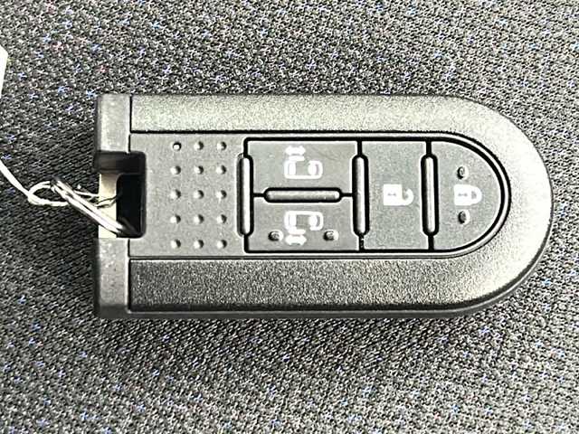 ダイハツ タント カスタム X 福岡県 2019(平31)年 1.2万km ブラックマイカメタリック 純正7インチナビ(AM/FM/CD/DVD/BT/フルセグTV)/Yupiteru　GPS＆レーダー探知機S310i/ETC/運転席シートヒーター/両側パワースライドドア/電動格納ミラー/トラクションコントロール/アイドリングストップ/プッシュスタート/オートライト/社外14インチアルミホイール