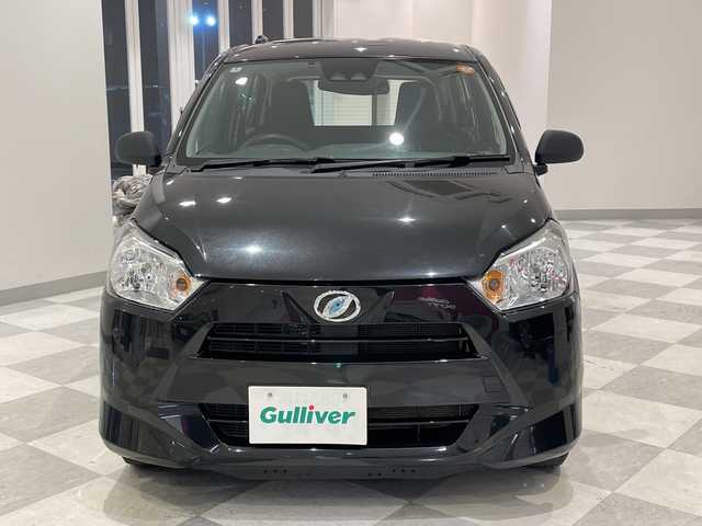 ダイハツ ミラ イース L SAⅢ 福井県 2020(令2)年 4.3万km ブラックマイカメタリック ストラーダ７インチメモリーナビ/ワンセグTV/CD/BT/スマートアシストIII/・衝突回避支援ブレーキ/・オートハイビーム/・コーナーセンサー/盗難防止装置/ETC/ミラー一体型ドライブレコーダー/社外AW付スタッドレスタイヤ車載/社外フロアマット