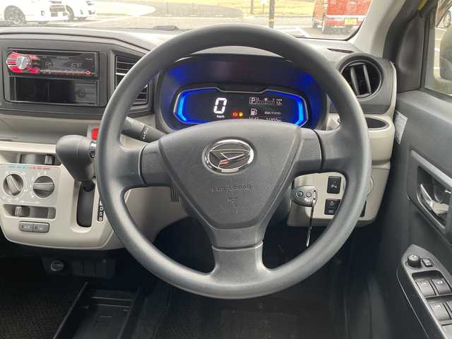 ダイハツ ミラ イース X SAⅢ 福島県 2018(平30)年 2.2万km レモンスカッシュクリスタルM ワンオーナー車/電動格納ミラー/リモコンキー/スペアキー１本/ＬＥＤライト/前後コーナーセンサー/Ｗエアバック/衝突被害軽減ブレーキ/ＡＢＳ/横滑り装置/純正アルミホイール