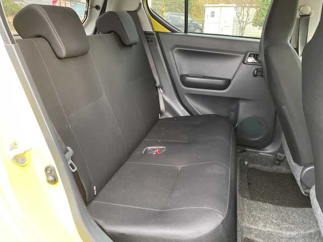 ダイハツ ミラ イース X SAⅢ 福島県 2018(平30)年 2.2万km レモンスカッシュクリスタルM ワンオーナー車/電動格納ミラー/リモコンキー/スペアキー１本/ＬＥＤライト/前後コーナーセンサー/Ｗエアバック/衝突被害軽減ブレーキ/ＡＢＳ/横滑り装置/純正アルミホイール