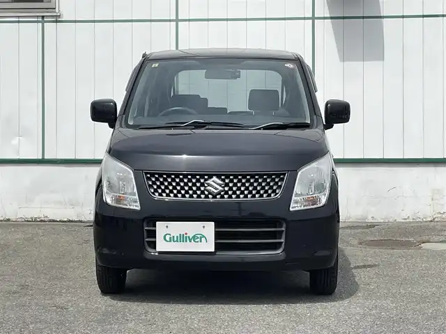 スズキ ワゴンＲ FX 山梨県 2012(平24)年 11.5万km ブルーイッシュブラックパール3 社外オーディオ（U373）/CD/ETC/ドライブレコ‐ダ‐/リモコンキー/社外13インチアルミホイール/取扱説明書