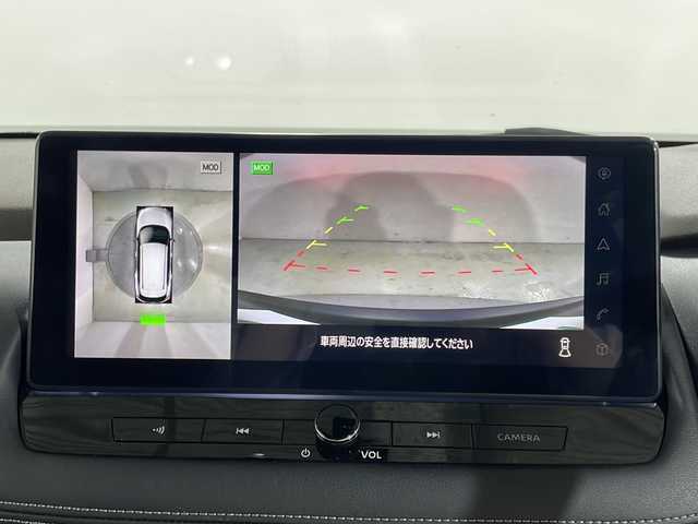 日産 エクストレイル X e－4ORCE 広島県 2022(令4)年 3.2万km ダイヤモンドブラック 12.3型ニッサンコネクトナビ/・メモリナビ/・AppleCarPlay/AndroidAuto/・フルセグTV/・USB入力端子/プロパイロット/インテリジェントアラウンドビューモニター/インテリジェントルームミラー/パワーシート/シートヒーター/ステアリングヒーター/パワーバックドア/インテリジェントエマージェンシーブレーキ/車線逸脱防止支援/車線逸脱警報/後側方車両検知警報/踏み間違い衝突防止/後退時車両検知警報/ハイビームアシスト/LEDヘッドランプ/ヒルディセントコントロール/ETC2.0/ドライブレコーダー/AC100V/1500W電源