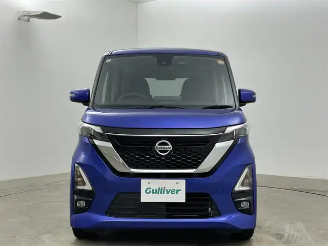 日産 ルークス HWS Gターボ プロパイロットED 岡山県 2021(令3)年 4万km アトランティックブルー 純正9型ナビ/・FM/AM/Bluetooth/フルセグ/CD/DVD/アラウンドビューモニター/プロパイロット/安全システム/・インテリジェント エマージェンシーブレーキ/・踏み間違い衝突防止アシスト/・インテリジェント LI/LDW/・コーナーセンサー/・ハイビームアシスト/両側パワースライドドア/ETC/USB入力端子/LEDヘッドライト/純正15インチアルミ/純正フロアマット