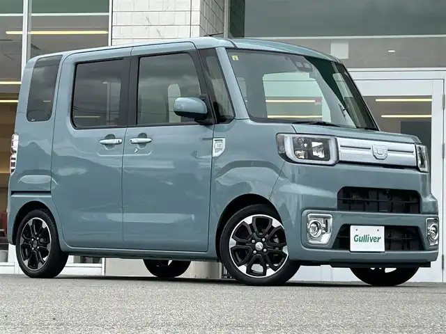 ダイハツ ウェイク G ターボ リミテッド SAⅢ 兵庫県 2020(令2)年 4.6万km レイクブルーメタリック 純正ナビ/全方位カメラ/前後ドライブレコーダー/オートハイビーム/両側パワースライドドア/バックカメラ/アイドリングストップ/スイッチスタート/ＥＴＣ/純正フロアマット/革巻きステアリング/Bluetooth/後席サンシェード/フルセグ