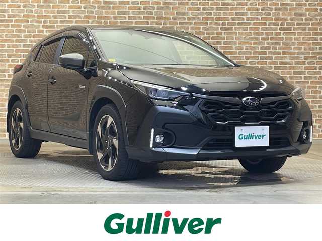 スバル クロストレック リミテッド 岩手県 2023(令5)年 5.2万km クリスタルブラックシリカ ４WD/寒冷地仕様/全周囲カメラ/ワイヤレス充電器/アイサイト/アイサイトツーリングアシスト/全車速追従機能付きクルーズコントロール/アクティブレーンキープ/プリクラッシュブレーキ/エマージェンシーブレーキレーンキープ/誤発進抑制制御/先行車発進告知機能/アダプティブドライビングビーム/X-MODE/ヒルディセントコントロール/コーナーセンサー/11.6インチディスプレイオーディオ/フルセグTV/AppleCarPlay・AndroidAuto/ETC/ステアリング連動ヘッドランプ/パワーシート/シートヒーター/ステアリングヒーター/純正18インチアルミホイール