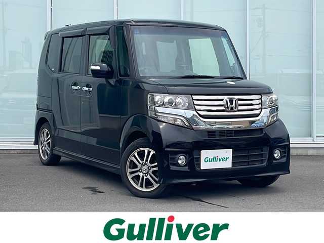 ホンダ Ｎ ＢＯＸ ＋ カスタム G Lパッケージ 神奈川県 2013(平25)年 11.4万km クリスタルブラックパール 純正メモリーナビ/フルセグ/CD/DVD/Bluetooth/両側パワースライドドア　/バックカメラ　/キセノンヘッドライト　/オートライト　　/スマートキー/プッシュスタート　/純正フロアマット/ラバーマット/純正AW　/ABS/ＥＴＣ/横滑り防止装置/保証書
