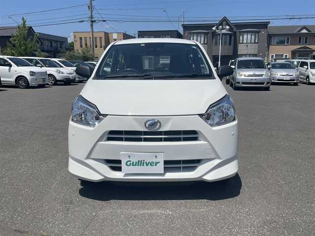 ダイハツ ミラ イース L SAⅢ 道央・札幌 2020(令2)年 5.3万km ホワイト 登録時走行距離52323ｋｍ/　４　W　D　/スマートアシストIII/社外メモリナビ(FM/AM/SD/BT)/アイドリングストップ/ドアバイザー/ETC/スペアキー×１/リモコンキー/パーキングアシスト/純正フロアマット/横滑り防止装置/コーナーセンサー/盗難防止装置/オートライト/オートマチックハイビーム/衝突軽減ブレーキ/レーンキープアシスト/ヘッドライトレベライザー