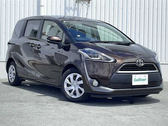 トヨタ シエンタ G 三重県 2018(平30)年 2.4万km ヴィンテージブラウンパールクリスタルシャイン 社外SDナビ、フルセグTV/社外CD、DVD再生、Bluetooth/両側パワースライドドア/アイドリングストップ/スマートキー/プッシュスタート/前席シートヒーター/バックカメラ/LEDヘッドライト/ウィンカーミラー/ステアリングリモコン/オートライト/横滑り防止装置/ISOFIX/ETC/保証書/取扱説明書/電動格納ミラー/禁煙車