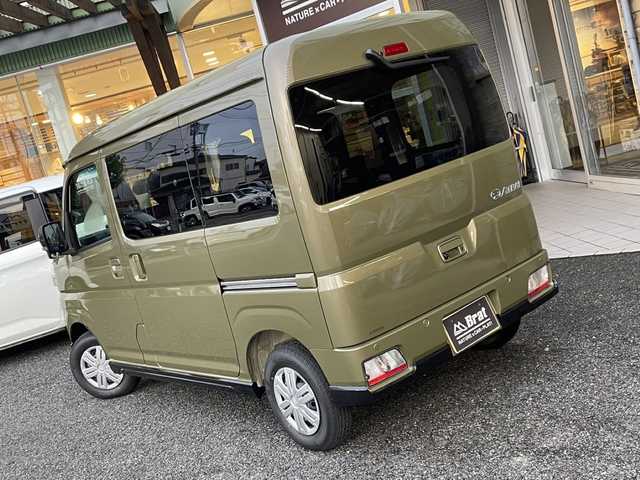 ダイハツ アトレー バン RS 福島県 2024(令6)年 0.1千km 緑 ターボ車/４ＷＤ/ＬＥＤヘッドライト/オートライト/両側パワースライドドア/ＵＳＢ端子/スマートキー/オートマチックハイビーム/レーダークルーズコントロール/衝突軽減ブレーキ/コーナーセンサー/アイドリングストップ