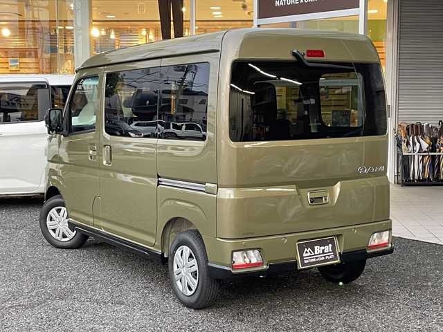 ダイハツ アトレー バン RS 福島県 2024(令6)年 0.1千km 緑 ターボ車/４ＷＤ/ＬＥＤヘッドライト/オートライト/両側パワースライドドア/ＵＳＢ端子/スマートキー/オートマチックハイビーム/レーダークルーズコントロール/衝突軽減ブレーキ/コーナーセンサー/アイドリングストップ