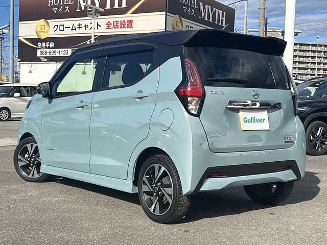 日産 デイズ HWS G ターボ プロパイロットED 徳島県 2022(令4)年 1.9万km アッシュブラウン/ソーダブルー 純正ナビ/（フルセグ/DISC/BT/USB）/全方位カメラ/ワンオーナー/追従式クルーズコントロール/前後ドライブレコーダー/ETC/ターボ/前後コーナーセンサー/LEDヘッドライト/プロパイロット/純正15インチアルミホイール/エマージェンシーブレーキ/純正フロアマット/タイヤアングルガイド/先行者発進お知らせ/速度標識表示/道路標識表示