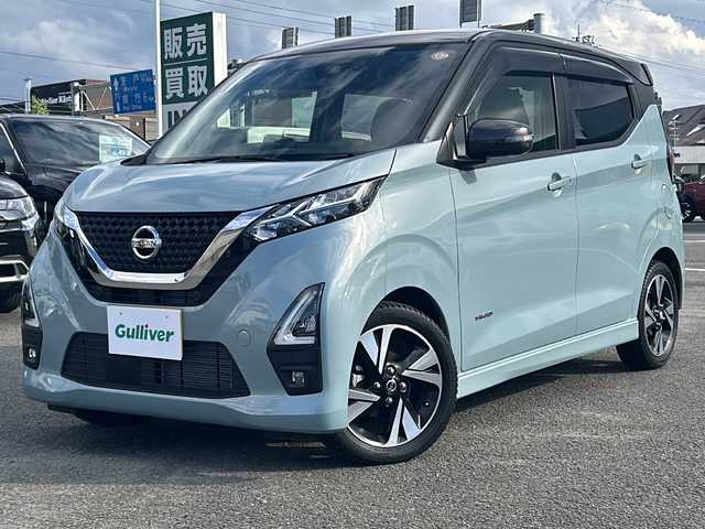 日産 デイズ HWS G ターボ プロパイロットED 徳島県 2022(令4)年 1.9万km アッシュブラウン/ソーダブルー 純正ナビ/（フルセグ/DISC/BT/USB）/全方位カメラ/ワンオーナー/追従式クルーズコントロール/前後ドライブレコーダー/ETC/ターボ/前後コーナーセンサー/LEDヘッドライト/プロパイロット/純正15インチアルミホイール/エマージェンシーブレーキ/純正フロアマット/タイヤアングルガイド/先行者発進お知らせ/速度標識表示/道路標識表示