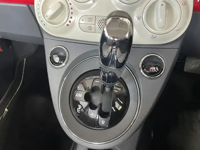 フィアット ５００ 1．2 ポップ 静岡県 2017(平29)年 2.9万km 赤 社外メモリナビ/・Bluetooth/・CD/DVD/ETC/前後ドライブレコーダー/純正フロアマット