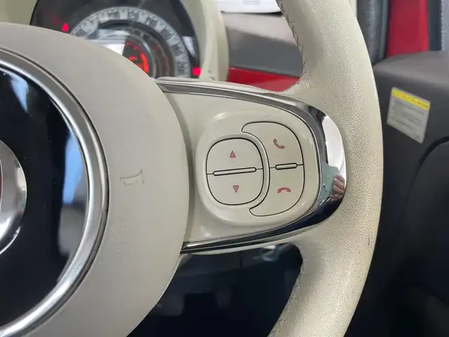 フィアット ５００ 1．2 ポップ 静岡県 2017(平29)年 2.9万km 赤 社外メモリナビ/・Bluetooth/・CD/DVD/ETC/前後ドライブレコーダー/純正フロアマット