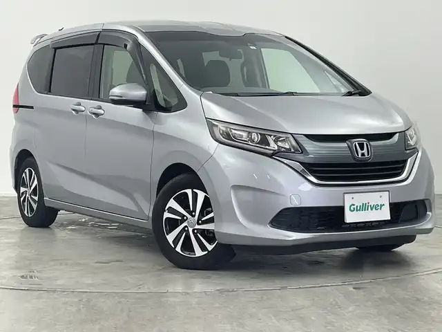 ホンダ フリード G ホンダセンシング 群馬県 2017(平29)年 5.9万km ルナシルバーM 純正ナビ　バックカメラ　衝突被害軽減ブレーキ　レーンアシスト　アダプティブクルーズコントロール　両側電動スライドドア　アイドリングストップ　ステアリングスイッチ　ＬＥＤ　ＥＴＣ　スマートキー　禁煙車