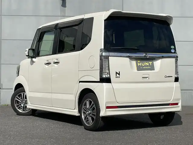 ホンダ Ｎ ＢＯＸ カスタム G Lパッケージ 千葉県 2017(平29)年 1.7万km プレミアムホワイトパールⅡ 社外メモリナビ/・ワンセグ/DVD/CD/USB/バックカメラ/ステアリングスイッチ/ETC/片側パワースライドドア/HIDヘッドライト/オートライト/フォグライト/スマートキー/プッシュスタート/電動格納ミラー/フロアマット/純正14インチAW