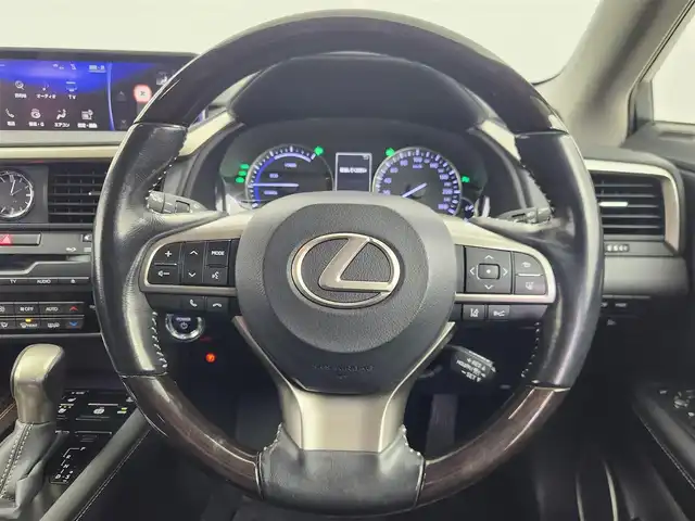 レクサス ＲＸ 450h バージョンL 愛知県 2017(平29)年 3.2万km レッドマイカクリスタルシャイン 純正ナビ/パノラマミックビューモニター/レザーシート/フリップダウンモニター/ブラインドスポットモニター/ETC2.0/プリクラッシュセーフティ/レーダークルーズコントロール/純正20インチアルミホイール/LEDヘッドライト/フルセグTV/シートヒーター/シートベンチレーション/スマートキー/プッシュスタート/電動格納ミラー/Bluetooth/CD/DVD再生