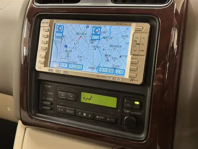 トヨタ グランド ハイエース G Lエディション 群馬県 2001(平13)年 7万km ダークグレーマイカメタリック 純正7インチワイドナビ/・AM/FM/CD/DVD/リアモニター/バックカメラ/サンルーフ/片側電動スライドドア/フォグランプ/電動カーテン/純正ドアバイザー/純正フロアマット/リモコンキー