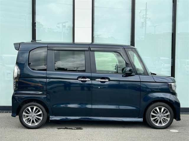 ホンダ Ｎ ＢＯＸ L 大阪府 2022(令4)年 3.5万km ミッドナイトブルービームM 純正ナビ /クルーズコントロール　/ビルトインETC　/フルセグTV　/バックカメラ　/シートヒーター　/両側パワースライドドア　/純正14インチアルミホイール　/LEDヘッドライト　/純正フロアマット
