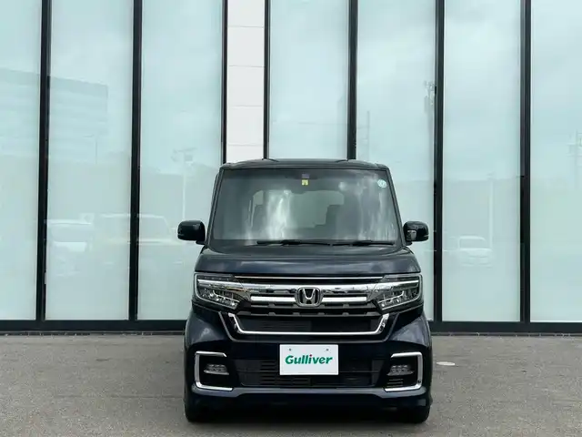 ホンダ Ｎ ＢＯＸ L 大阪府 2022(令4)年 3.5万km ミッドナイトブルービームM 純正ナビ /クルーズコントロール　/ビルトインETC　/フルセグTV　/バックカメラ　/シートヒーター　/両側パワースライドドア　/純正14インチアルミホイール　/LEDヘッドライト　/純正フロアマット
