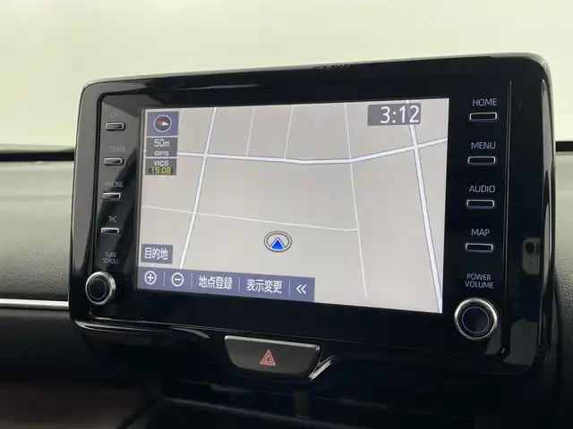 トヨタ ヤリスクロス ハイブリッド Z 福井県 2022(令4)年 1.2万km ホワイトパールクリスタルシャイン 純正ディスプレイオーディオ　/ナビ　ＢＴ　ＵＳＢ　Ｍｉｒａｃａｓｔ　/アラウンドビューモニター　/ビルトインＥＴＣ　/アダプティブクルーズコントロール　/トヨタセーフティセンス　/前後ドラレコ　/パワーバックドア/レーンキープアシスト/ブラインドスポットモニター/前席シートヒーター/オートライト/アダプティブフロントライティングシステム