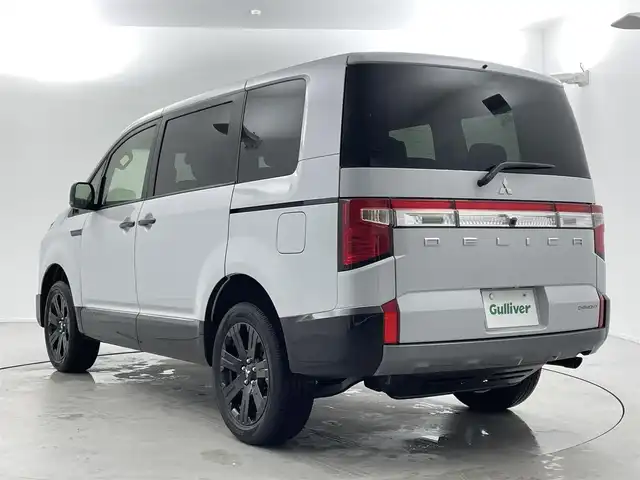 三菱 デリカＤ：５ シャモニー 福井県 2025(令7)年 0.1万km未満 白Ⅱ 4WD/e-Assist/オリジナルナビ取付パッケージ＋リアモニター取付パッケージ/D:5専用11型アルパインナビゲーション(EX11NX)/（フルセグTV/CD/DVD/Bluetooth/AM/FM)/バックカメラ/衝突軽減システム/レーダークルーズコントロール/両側パワースライドドア/パワーバックドア/パドルシフト/シートヒーター/ハンドルヒーター/ハーフレザーシート/ 電動パーキングブレーキ/ブレーキホールド/純正１８インチアルミホイール