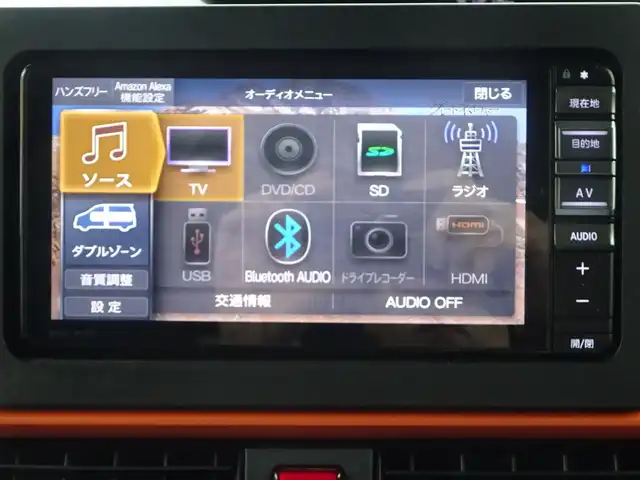 ダイハツ タント ファンクロスターボ 静岡県 2022(令4)年 4.2万km シャイニングホワイトパール ワンオーナー/禁煙車/純正SDナビ(NMZL-W720)/　(CD/DVD/BT/USB/SD/HDMI/フルセグTV)/TVキャンセラー/両側パワースライドドア/ステアリングリモコン/バックカメラ/電子パーキング/オートブレーキホールド/前席シートヒーター/プッシュスタート/スマートキー/後席ロールサンシェード/運転席・助手席シートバックテーブル/スマートアシスト/・衝突回避支援ブレーキ機能/・車線逸脱抑制制御機能/・ふらつき警告/・先行車発進お知らせ機能/・オートハイビーム/・コーナーセンサー/・サイドビューランプ/LEDヘッドライト/ビルトインETC/スペアキー/保証書・取扱説明書