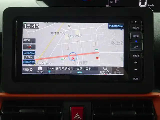 ダイハツ タント ファンクロスターボ 静岡県 2022(令4)年 4.2万km シャイニングホワイトパール ワンオーナー/禁煙車/純正SDナビ(NMZL-W720)/　(CD/DVD/BT/USB/SD/HDMI/フルセグTV)/TVキャンセラー/両側パワースライドドア/ステアリングリモコン/バックカメラ/電子パーキング/オートブレーキホールド/前席シートヒーター/プッシュスタート/スマートキー/後席ロールサンシェード/運転席・助手席シートバックテーブル/スマートアシスト/・衝突回避支援ブレーキ機能/・車線逸脱抑制制御機能/・ふらつき警告/・先行車発進お知らせ機能/・オートハイビーム/・コーナーセンサー/・サイドビューランプ/LEDヘッドライト/ビルトインETC/スペアキー/保証書・取扱説明書