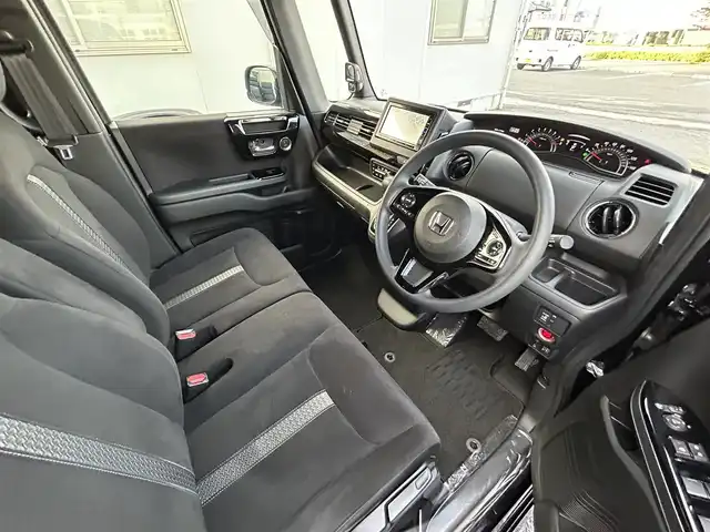 ホンダ Ｎ ＢＯＸ カスタム L 福島県 2021(令3)年 3.6万km クリスタルブラックパール ４ＷＤ/純正ナビ/フルセグＴＶ/Ｂｌｕｅｔｏｏｔｈ/バックカメラ/ＤＮシートヒーター/左パワースライドドア/オートクルーズコントロール/レーンキープアシストシステム/衝突軽減ブレーキ/リアパーキングセンサー/前後ドライブレコーダー/プッシュスタート