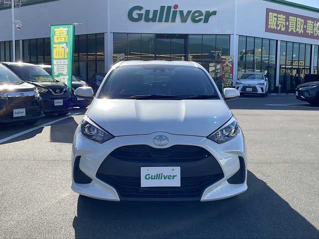 トヨタ ヤリス G 宮城県 2021(令3)年 3.8万km ホワイトパールクリスタルシャイン 禁煙車/ディスプレイオーディオ/バックカメラ/ドライブレコーダー/衝突軽減防止装置/横滑り防止装置/レーンキープアシスト/コーナーセンサー/オートマチックハイビーム/Bluetooth/USB入力端子/スマートキー/プッシュスタート