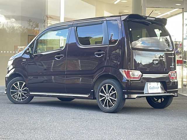 スズキ ワゴンＲ HYBRID FZ 福島県 2017(平29)年 2.3万km ムーンライトバイオレットPM 純正ＳＤナビ　スズキセーフティーサポート　フルセグＴＶ　ＥＴＣ　シートヒーター　ヘッドアップディスプレイ　純正ドライブレコーダー　社外アルミホイール　スマートキー　純正ＬＥＤヘッドライト