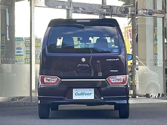 スズキ ワゴンＲ HYBRID FZ 福島県 2017(平29)年 2.3万km ムーンライトバイオレットPM 純正ＳＤナビ　スズキセーフティーサポート　フルセグＴＶ　ＥＴＣ　シートヒーター　ヘッドアップディスプレイ　純正ドライブレコーダー　社外アルミホイール　スマートキー　純正ＬＥＤヘッドライト