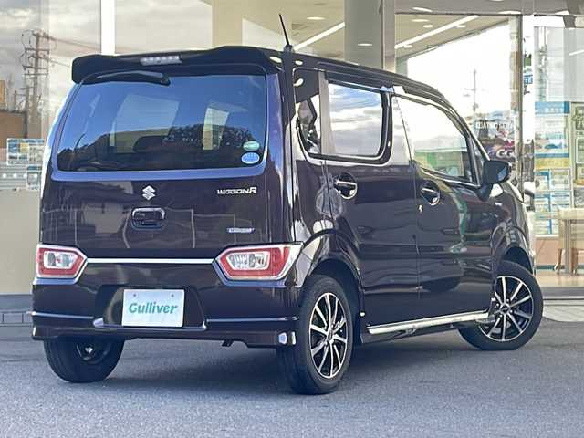 スズキ ワゴンＲ HYBRID FZ 福島県 2017(平29)年 2.3万km ムーンライトバイオレットPM 純正ＳＤナビ　スズキセーフティーサポート　フルセグＴＶ　ＥＴＣ　シートヒーター　ヘッドアップディスプレイ　純正ドライブレコーダー　社外アルミホイール　スマートキー　純正ＬＥＤヘッドライト