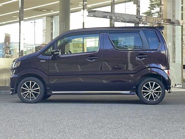 スズキ ワゴンＲ HYBRID FZ 福島県 2017(平29)年 2.3万km ムーンライトバイオレットPM 純正ＳＤナビ　スズキセーフティーサポート　フルセグＴＶ　ＥＴＣ　シートヒーター　ヘッドアップディスプレイ　純正ドライブレコーダー　社外アルミホイール　スマートキー　純正ＬＥＤヘッドライト