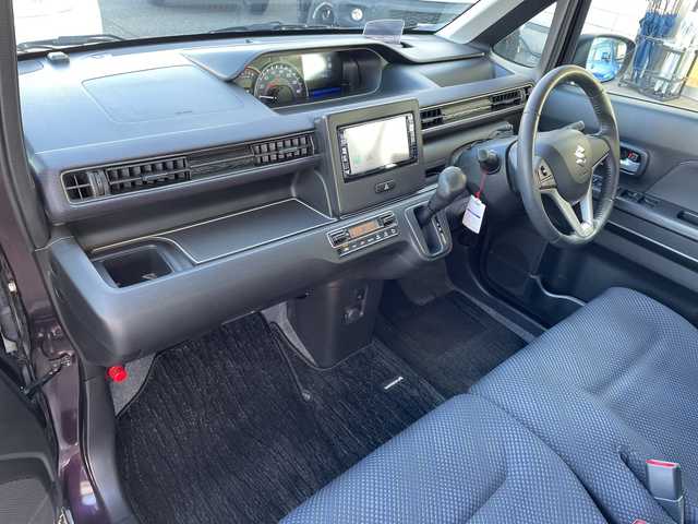 スズキ ワゴンＲ HYBRID FZ 山口県 2017(平29)年 2.3万km ムーンライトバイオレットPM スズキセーフティサポート/・衝突被害軽減ブレーキ /・自動ブレーキ/・誤発進抑制機能・後方誤発進抑制機能/・先行車発進お知らせ/・標識認識機能/・アダプティブクルーズコントロール/・車線逸脱抑制 / 警報機能/・ハイビームアシスト / アダプティブハイビーム/純正メモリナビ/（AM/FM/CD/DVD/Bluetooth/フルセグTV）/バックカメラ/シートヒーター/純正フロアマット/社外アルミホイール　マナレイスポーツ/ドライブレコーダー（KP301-912）/LEDヘッドライト/ビルトインETC/スマートキー/アイドリングストップ/保証書/取扱説明書