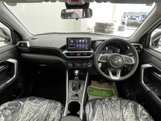 ダイハツ ロッキー プレミアム G HEV 宮城県 2025(令7)年 0.1千km ブラックマイカメタリック/シャイニングホワイトパール 登録済み未使用車/純正ディスプレイオーディオ/全方位カメラ/アダプティブクルーズコントロール/レーンアシスト/前席シートヒーター/衝突軽減システム/横滑り防止/電動パーキング/オートブレーキホールド/HDMI/ApplecarPlay/androidauto/先行車発信お知らせ/スマートキー/プッシュスタート/オートマチックハイビーム/ＬＥＤライト/禁煙車