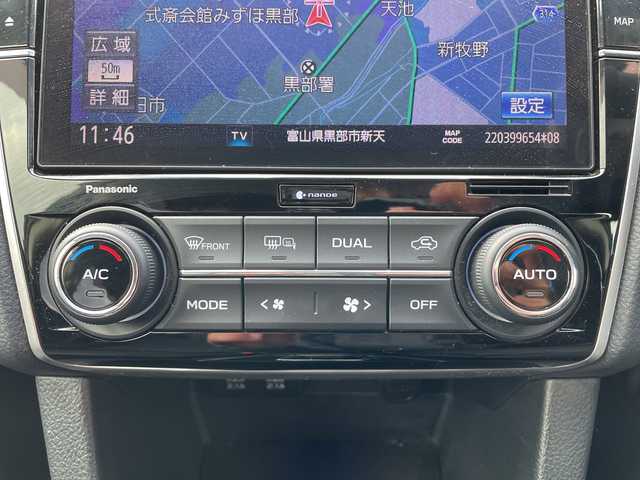 スバル レヴォーグ 1．6GT アイサイト 富山県 2018(平30)年 8.8万km クリスタルホワイトP 純正８型ＳＤナビ/型式：CN-LX840D/【フルセグＴＶ/CD/SD/DVD/USB】/バックカメラ/パドルシフト/ＥＴＣ２．０/プッシュスタート/スペアキー×３/クルーズコントロール追従機能有/純正フロアマット/オートブレーキホールド/ドアバイザー/デイランプ/ブラインドタッチモニター