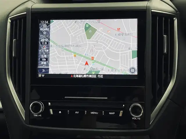 スバル インプレッサ スポーツ アドバンス 道央・札幌 2021(令3)年 1.8万km ホライゾンブルーP ・４WD/・寒冷地仕様/・純正SDナビ/・CD/DVD/SD/BT/iPod/フルセグ/・バックカメラ/サイドカメラ/・アイサイト/・レーンキープアシスト/・アダプティブクルーズコントロール/・コーナーセンサー/・横滑り防止装置/・ブラインドスポットモニター/・D+N席パワーシート/・LEDヘッドライト/・オートライト/・純正17インチAW/・純正フロアマット/・プッシュスタート/・スマートキー/・スペアキー/・保証書/・取扱説明書