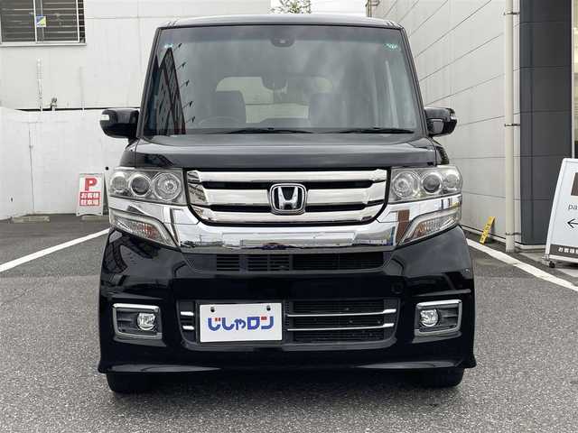 ホンダ Ｎ ＢＯＸ カスタム ターボ SSブラックSパッケージ 千葉県 2017(平29)年 10.8万km クリスタルブラックパール (株)IDOMが運営する【じしゃロン八千代店】の自社ローン専用車両になります。/こちらは現金またはオートローンご利用時の価格です。自社ローンご希望の方は別途その旨お申付け下さい/両側パワースライドドア/衝突軽減ブレーキ/バックカメラ/Bluetoothオーディオ対応カーナビ
