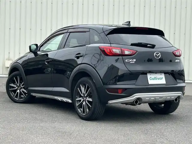 マツダ ＣＸ－３ XD ツーリング 山形県 2016(平28)年 6.5万km ジェットブラックマイカ 4WD/セーフティクルーズパッケージ/純正SDナビ/　　【CD DVD BT フルセグ USB AUX】/バックカメラ/LEDオートヘッドライト/ハーフレザーシート/シートヒーター/純正18インチアルミホイール/ドライブレコーダー/アイドリングストップ/ステアリングスイッチ/パドルシフト/ターボ/電動格納ウィンカーミラー/スマートキー/ETC