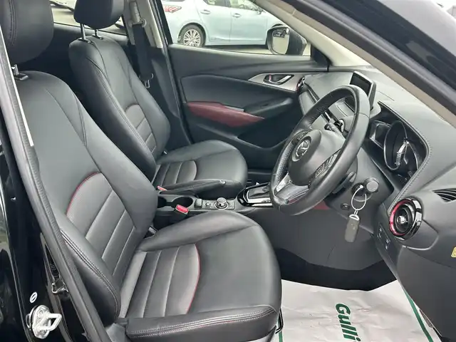 マツダ ＣＸ－３ XD ツーリング 山形県 2016(平28)年 6.5万km ジェットブラックマイカ 4WD/セーフティクルーズパッケージ/純正SDナビ/　　【CD DVD BT フルセグ USB AUX】/バックカメラ/LEDオートヘッドライト/ハーフレザーシート/シートヒーター/純正18インチアルミホイール/ドライブレコーダー/アイドリングストップ/ステアリングスイッチ/パドルシフト/ターボ/電動格納ウィンカーミラー/スマートキー/ETC