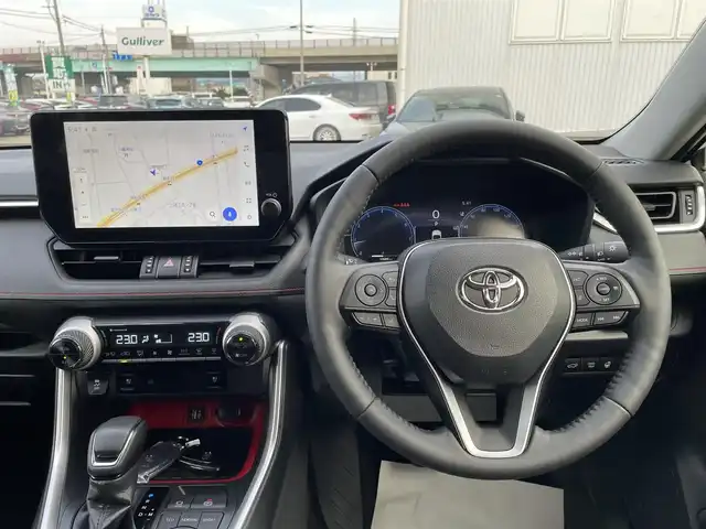 トヨタ ＲＡＶ４ アドベンチャー オフロードPKGⅡ 石川県 2023(令5)年 1.1万km グレーメタリック 4WD/トヨタセーフティセンス/純正10.5型ナビ/フルセグTV/バックカメラ/LEDヘッドライト/ETC/パワーバックドア/純正アルミホイール/レザーシート/シートヒーター/ハンドルヒーター/レーダークルーズコントロール/スマートキー/プッシュスタート/電動ミラー/保証書
