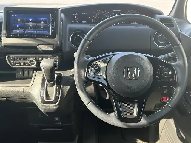 ホンダ Ｎ ＢＯＸ カスタム L ターボ 福島県 2021(令3)年 3.4万km プラチナホワイトパール 純正ナビゲーション/型番：VXM-224VFi/【CD/DVD/SD/USB/BT/TV】/バックカメラ/ドライブレコーダー/両側電動スライドドア/前席シートヒーター/ステアリングリモコン/パドルシフト/衝突軽減ブレーキ/レーンキープアシスト/アダプティブクルーズコントロール/アイドリングストップ/LEDオートライト/LEDフォグランプ/シートバックテーブル/リアドアシェード/純正フロアマット/ドアバイザー